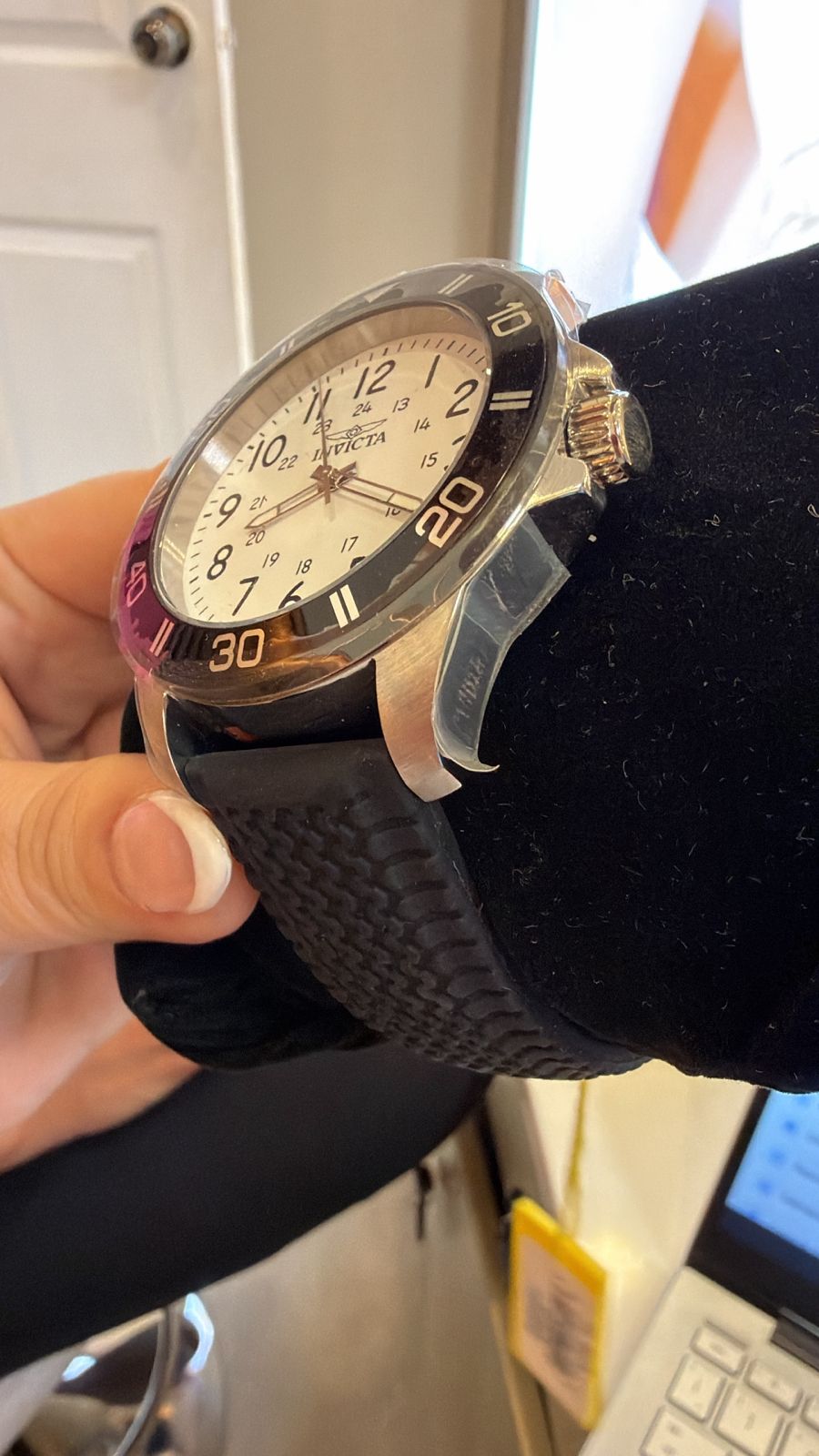 DUMMY - RELOJ INVICTA FAJA NEGRA H